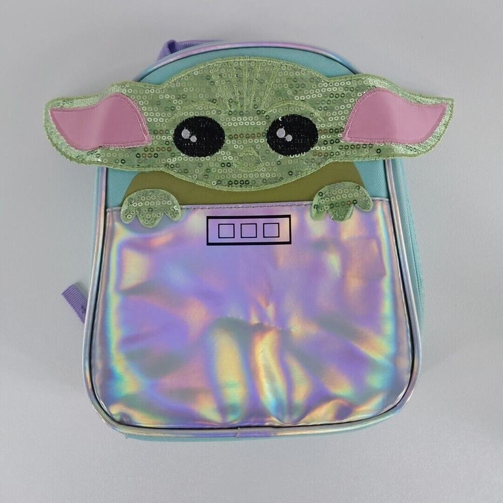 Star Wars Baby Yoda‎ Insulated Lunch Box Bag Grogu Mandalorian Kids